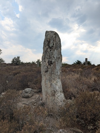 Menhir de Vilartolí Menhir de Vilartolí